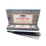 Black Ice Incense 15g Satya